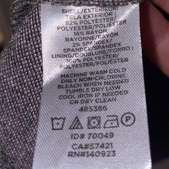 LOFT Plus Windowpane Plaid Sleeveless Ruffle Flouce Hem Shift Dress Academia 16 - Picture 8 of 11